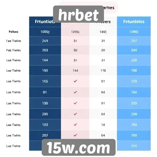 Comparação entre hrbet e outras plataformas de apostas